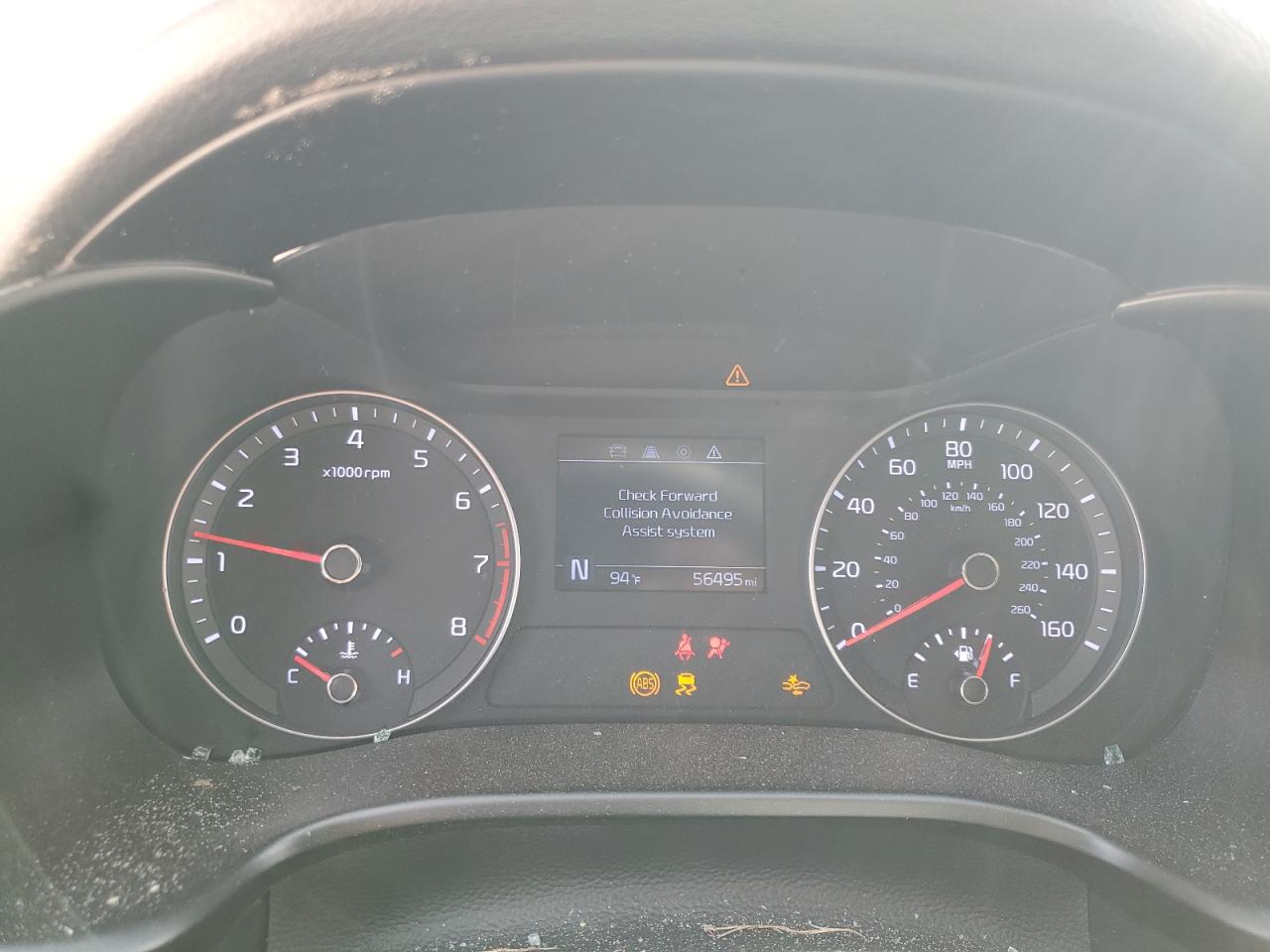 2019 KIA Forte VIN 3KPF24AD9KE076128 Copart auction photo, all over damage thumbnail 9