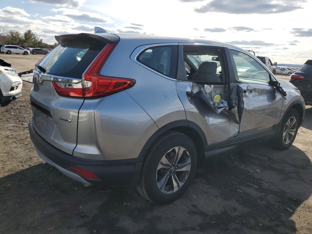 2019 Honda CR-V VIN 2HKRW6H36KH229893 Copart auction photo, side damage thumbnail 3