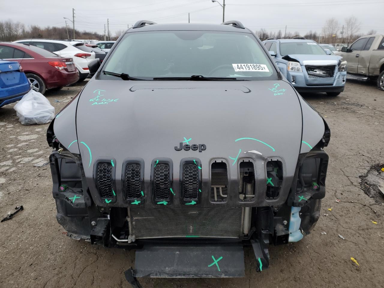 2018 Jeep Grand Cherokee VIN 1C4PJMCBXJD530325 Copart auction photo, front end / rear end damage thumbnail 5