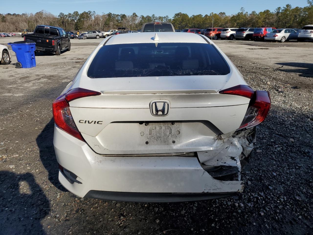 2016 Honda Civic VIN 2HGFC1F3XGH649255 Copart auction photo, rear end damage thumbnail 6