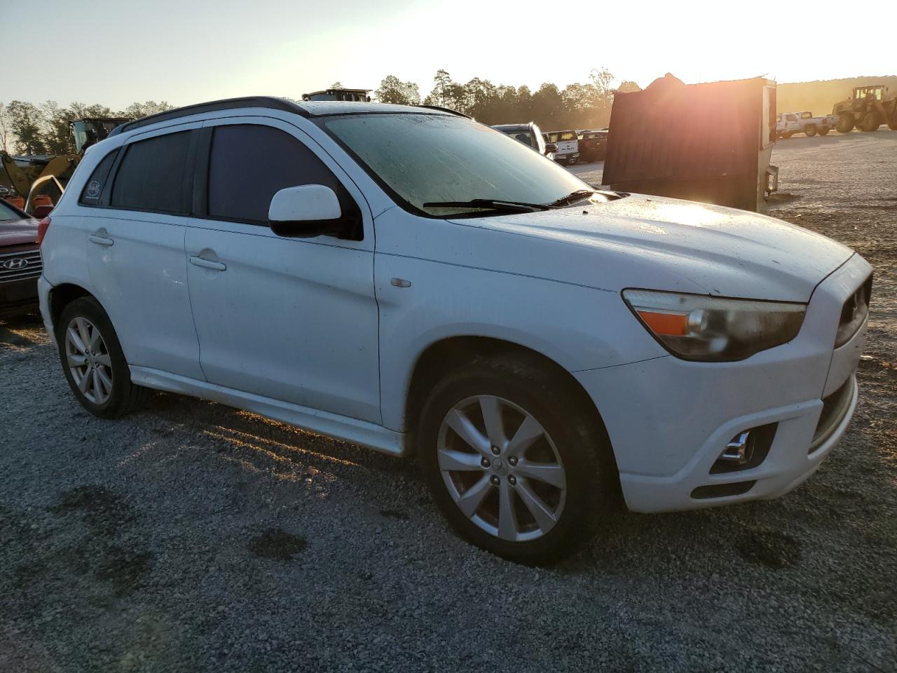 2012 Mitsubishi Outlander VIN JA4AP4AU0CZ007842 Copart auction photo, water/flood damage thumbnail 4