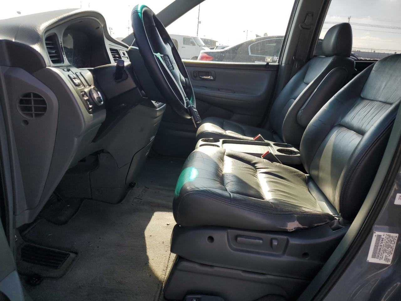 2001 Honda Odyssey VIN 2HKRL18761H520102 Copart auction photo, all over damage thumbnail 7