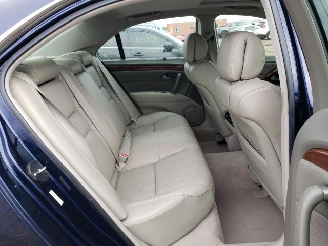 2006 Acura RL VIN JH4KB16526C010143 Copart auction photo, front end / side damage thumbnail 10