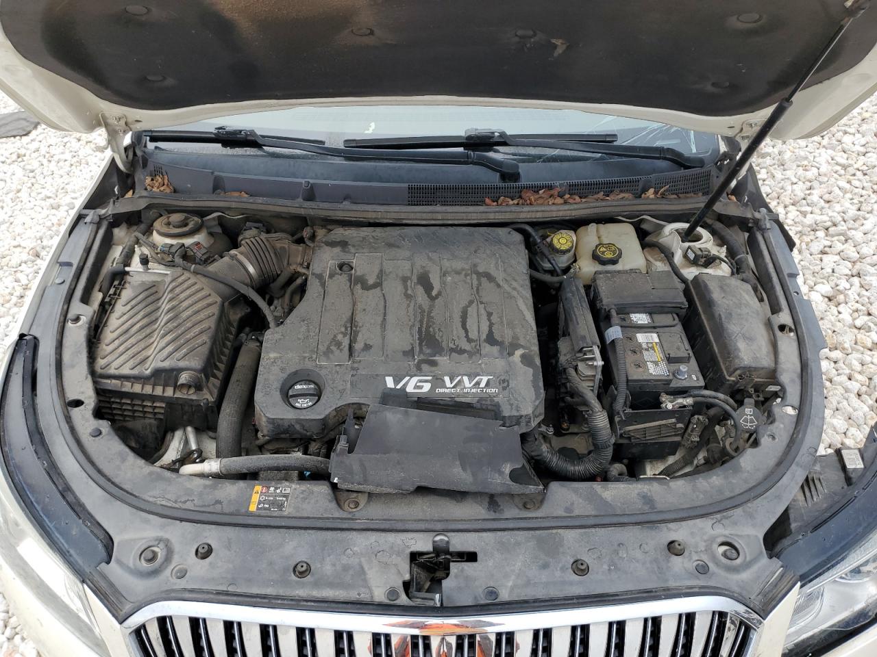 2014 Buick LaCrosse VIN 1G4GB5G32EF108559 Copart auction photo, side / front end damage thumbnail 12