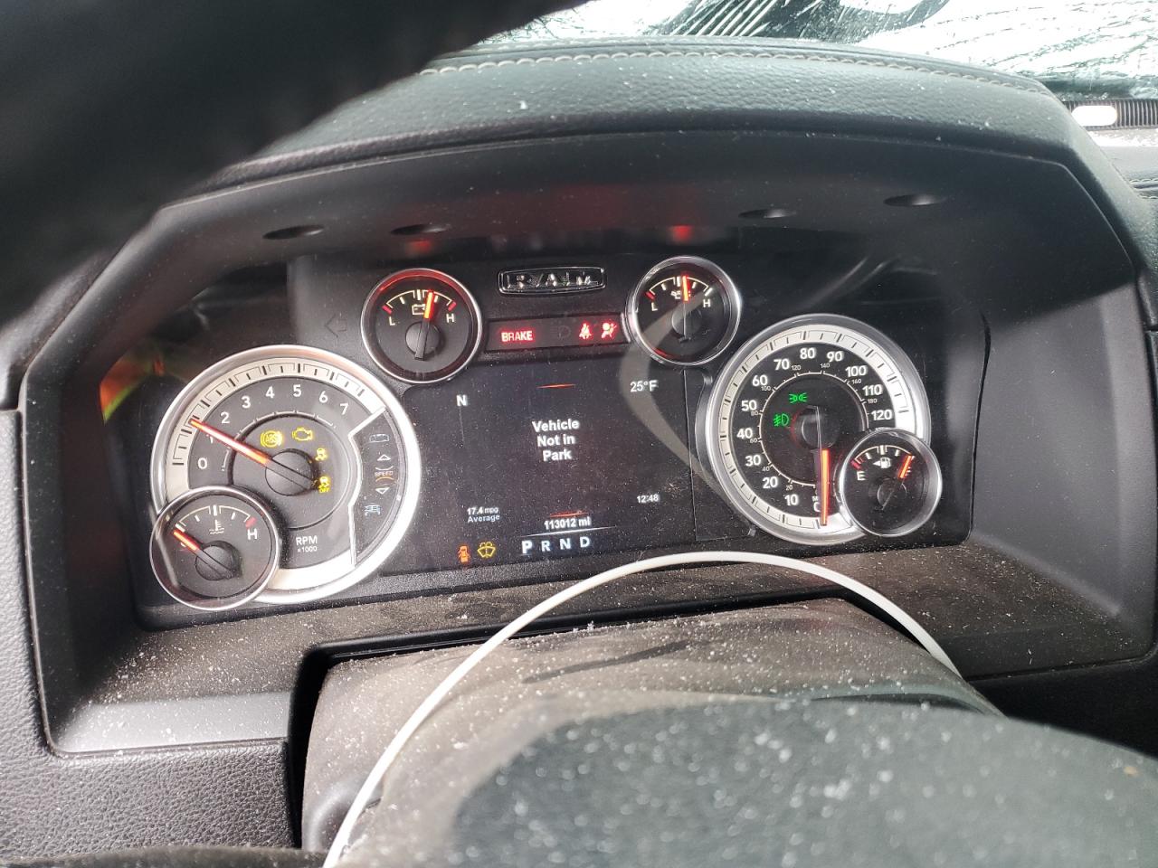 2017 RAM 1500 VIN 1C6RR7MT6HS849776 Copart auction photo, front end / mechanical damage thumbnail 9