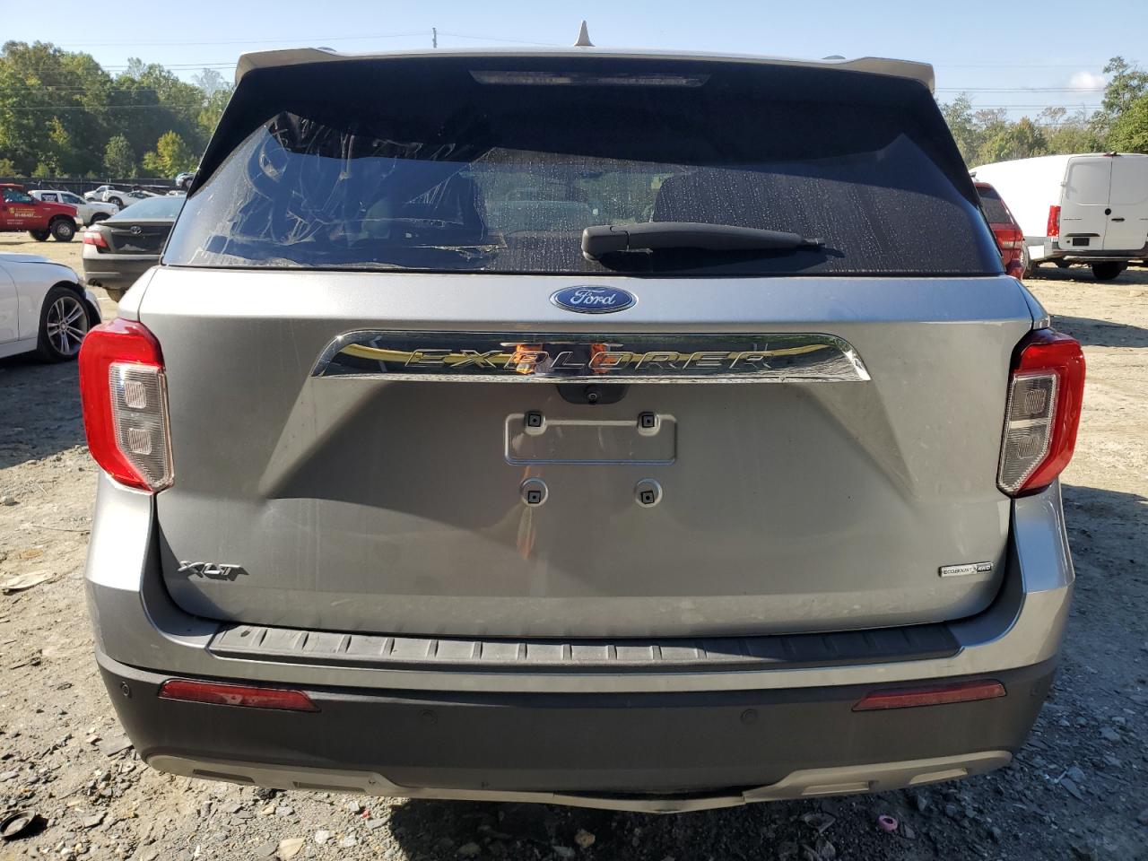 2020 Ford Explorer VIN 1FMSK8DH0LGC55711 Copart auction photo, front end damage thumbnail 6