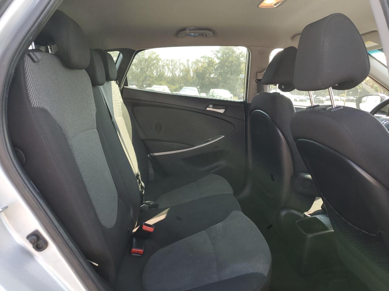 2014 Hyundai Accent VIN KMHCT5AE2EU162719 Copart auction photo, front end / rear end damage thumbnail 11