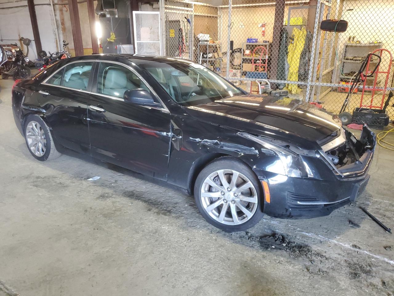 2017 Cadillac ATS VIN 1G6AA5RX2H0190929 Copart auction photo, all over / mechanical damage thumbnail 4