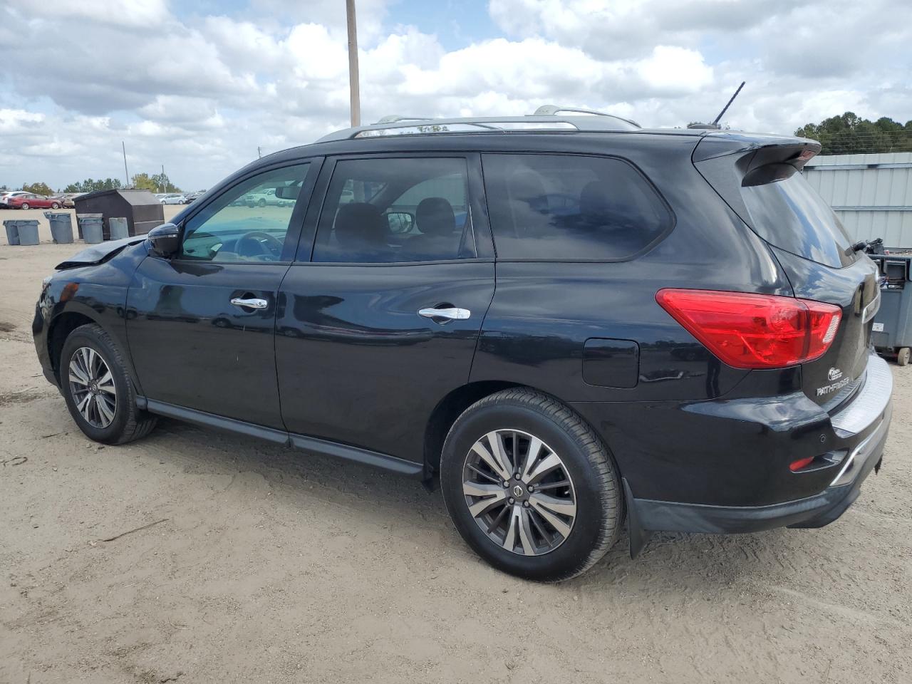 2017 Nissan Pathfinder VIN 5N1DR2MM1HC669562 Copart auction photo, front end / side damage thumbnail 2