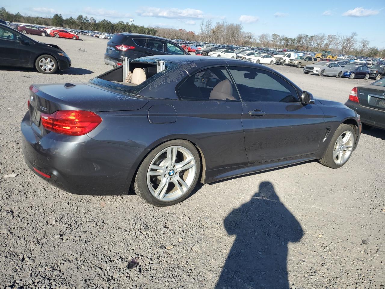 2017 BMW 4er VIN WBA4U9C35H5H64585 Copart auction photo, rear end / undercarriage damage thumbnail 3