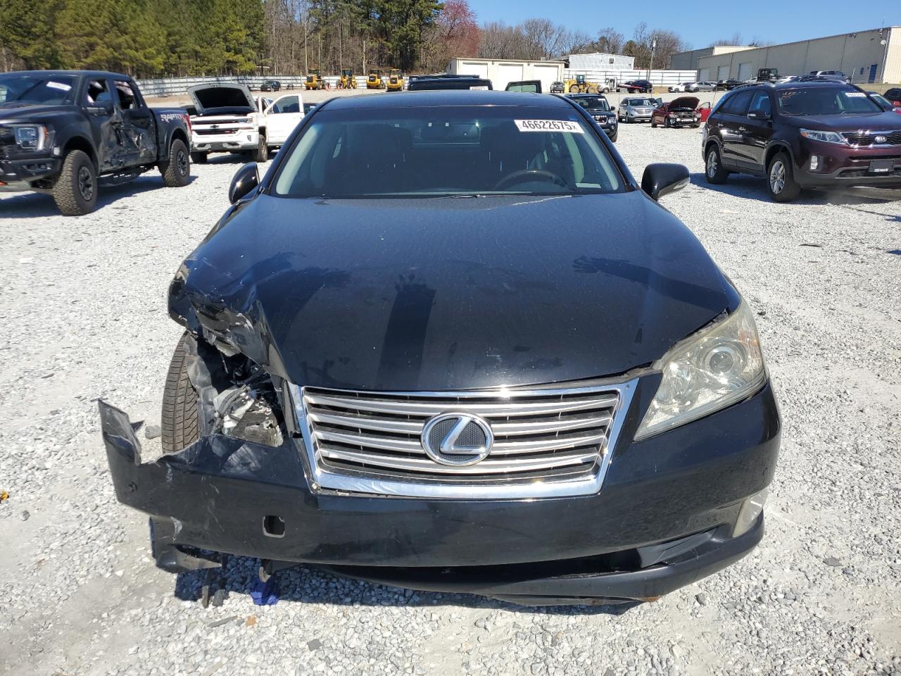 2010 Lexus ES VIN JTHBK1EG1A2361952 Copart auction photo, front end / mechanical damage thumbnail 5