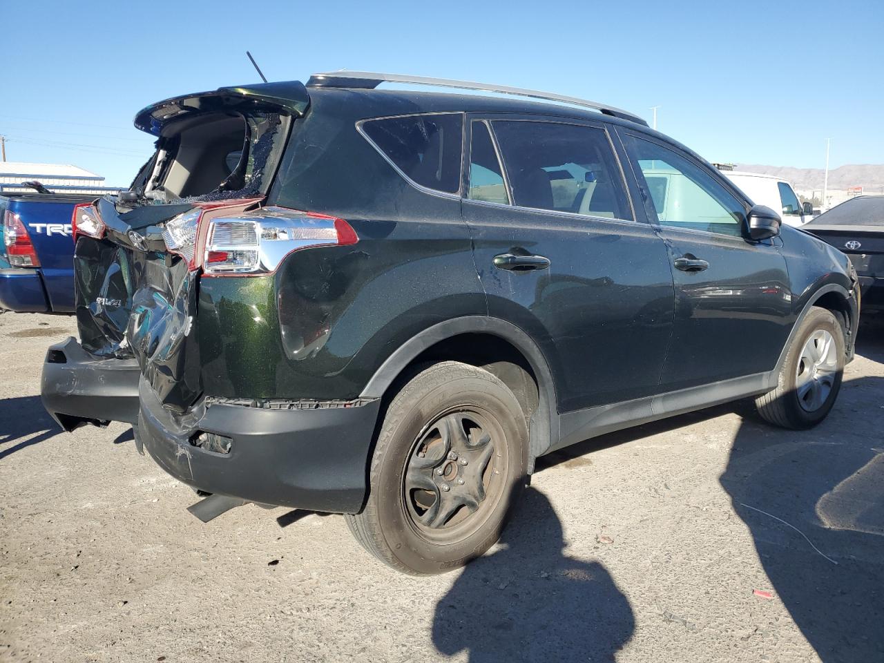 2013 Toyota RAV 4 VIN 2T3ZFREV1DW058778 Copart auction photo, rear end / front end damage thumbnail 3