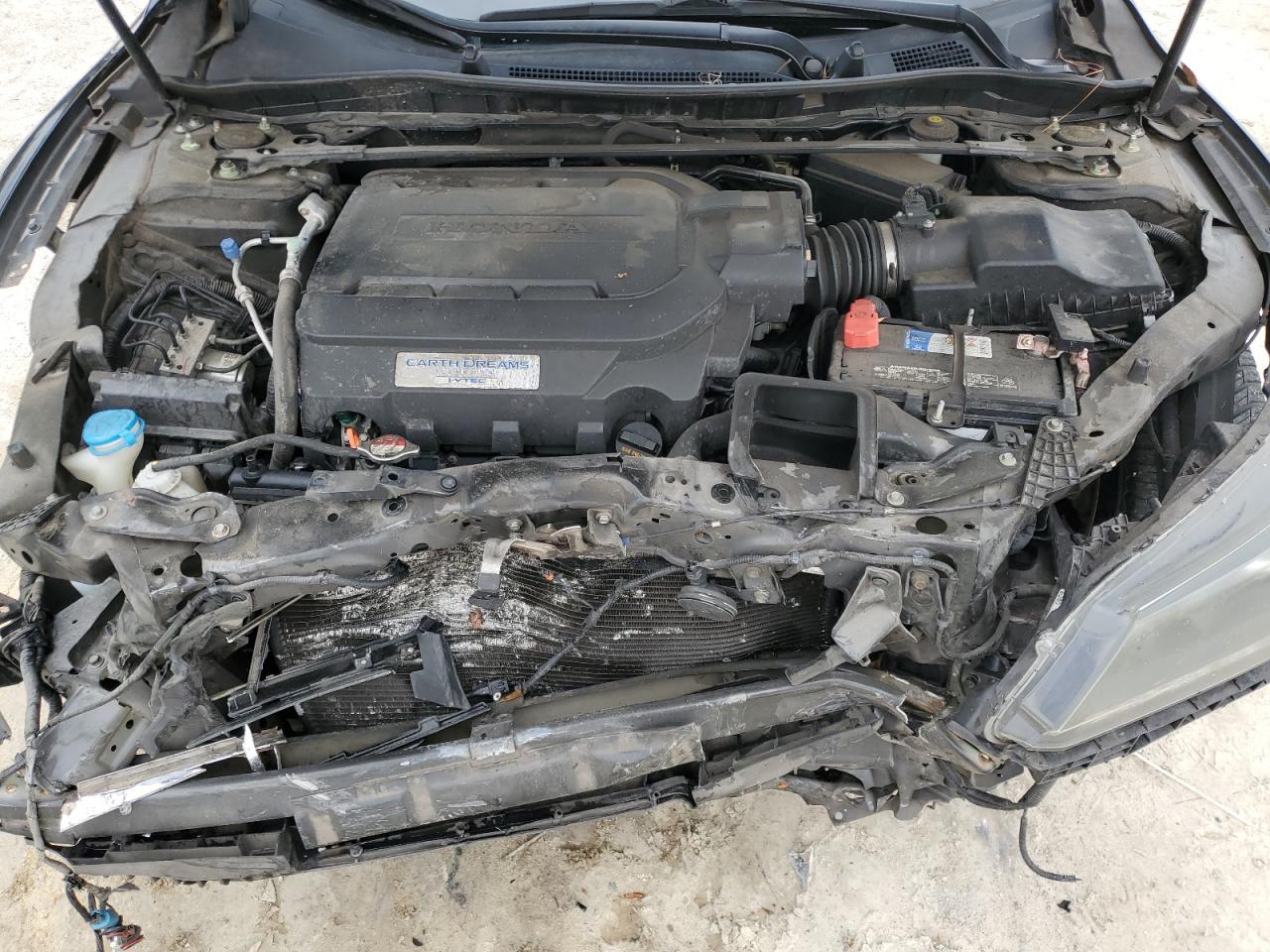 2015 Honda Accord VIN 1HGCR3F85FA033453 Copart auction photo, front end / minor dent/scratches damage thumbnail 12