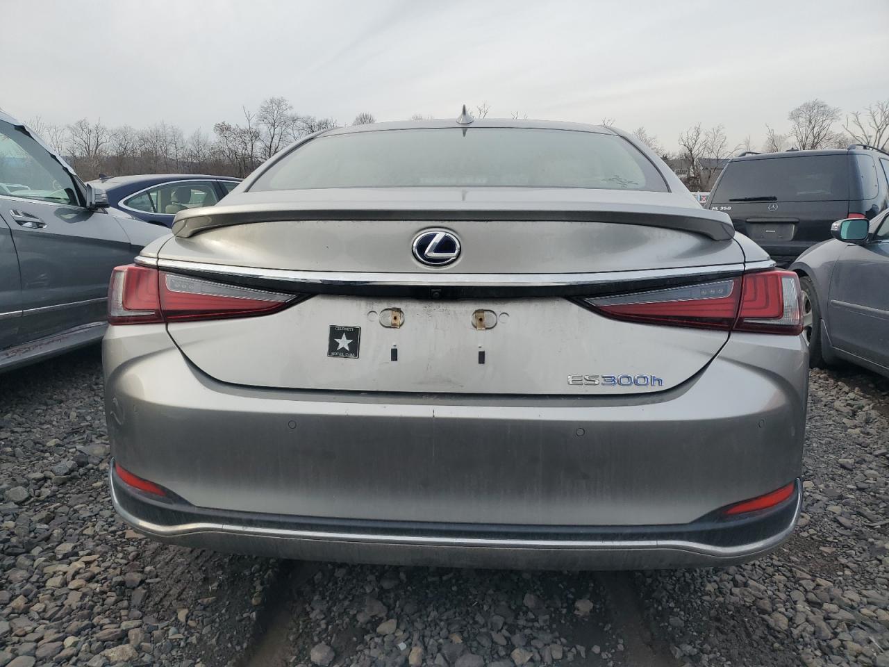 2019 Lexus ES VIN JTHB21B19K2001801 Copart auction photo, front end damage thumbnail 6