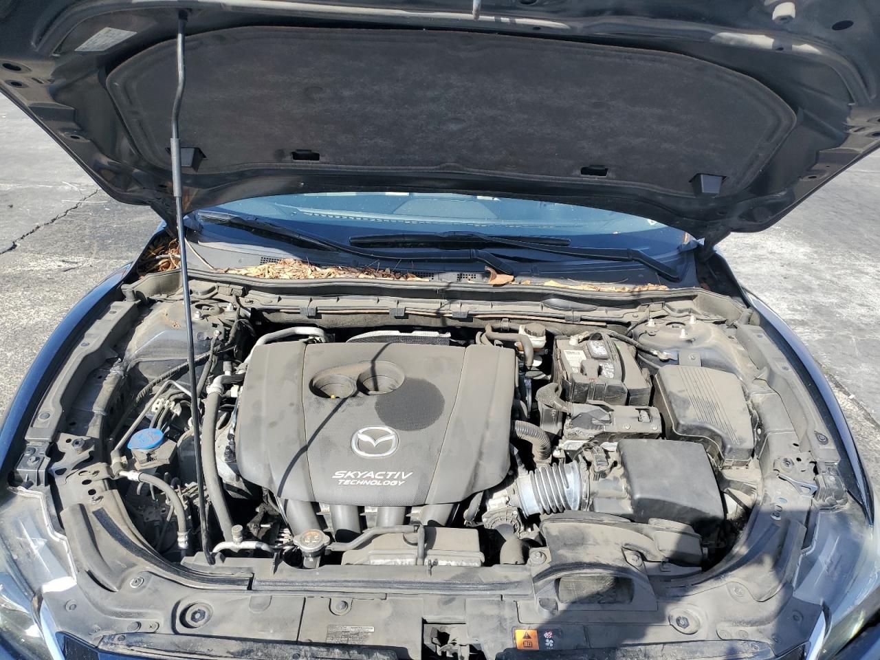 2016 Mazda 6 VIN JM1GJ1W59G1478524 Copart auction photo, side / front end damage thumbnail 12
