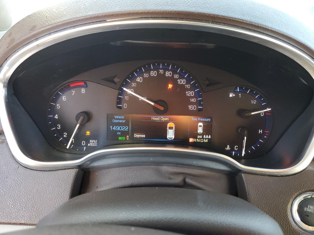 2014 Cadillac SRX VIN 3GYFNBE32ES549655 Copart auction photo, side / undercarriage damage thumbnail 9