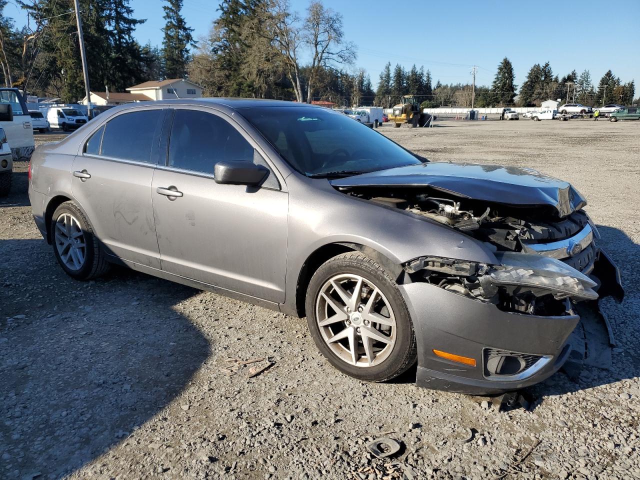 2011 Ford Fusion VIN 3FAHP0JG3BR344912 Copart auction photo, front end damage thumbnail 4