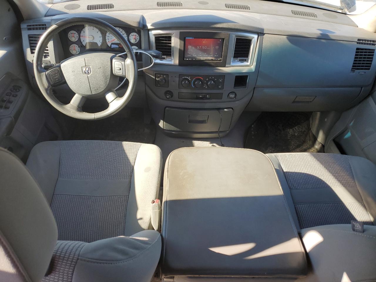 2009 Dodge RAM VIN 3D7KS28TX9G534991 Copart auction photo, front end damage thumbnail 8