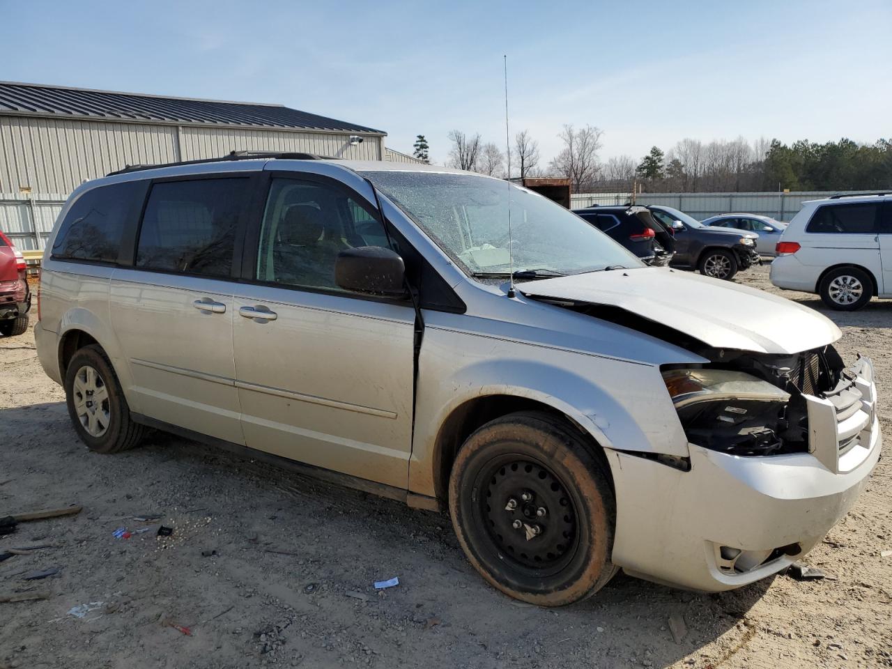 2010 Dodge Caravan VIN 2D4RN4DE3AR144173 Copart auction photo, front end / minor dent/scratches damage thumbnail 4