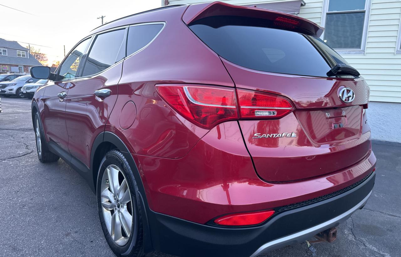 2014 Hyundai Santa Fe VIN 5XYZU3LA8EG151767 Copart auction photo, normal wear / minor dent/scratches damage thumbnail 3