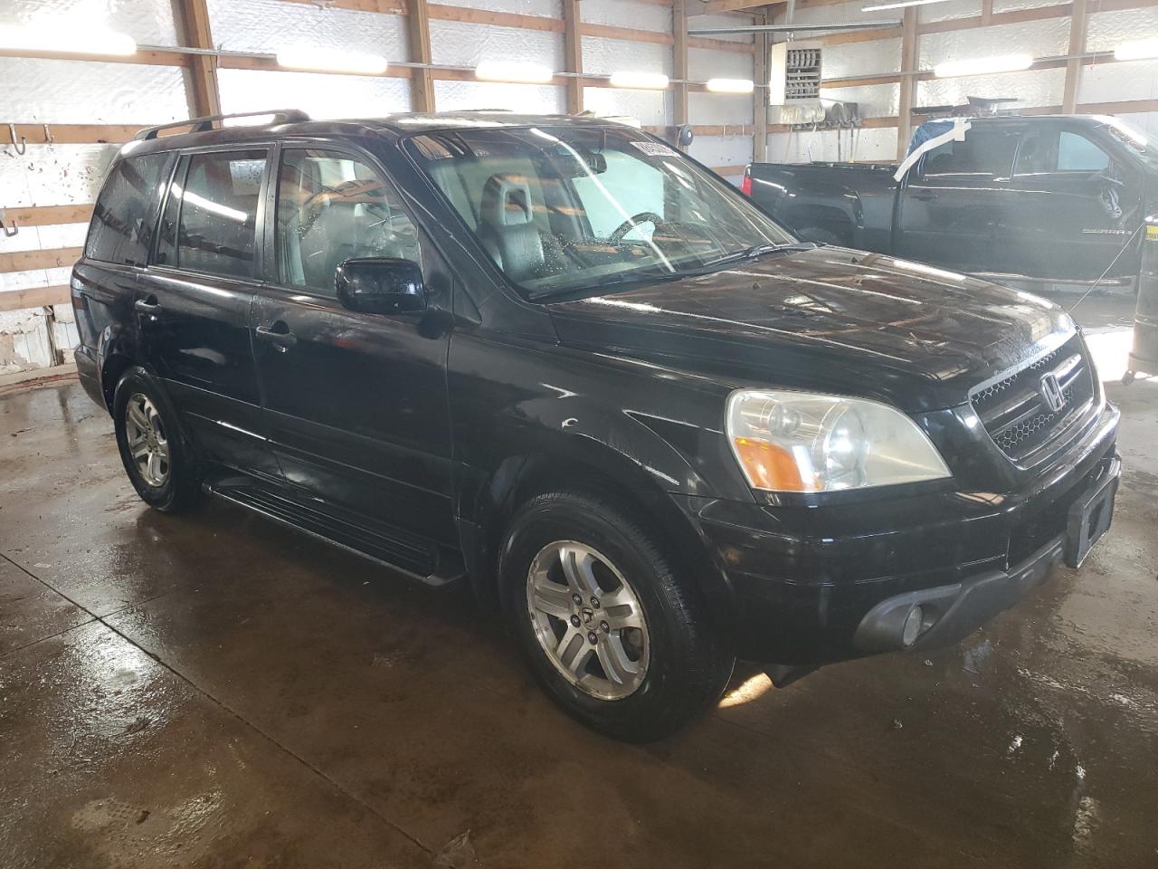 2003 Honda Pilot VIN 2HKYF18633H594395 Copart auction photo, rear end damage thumbnail 4