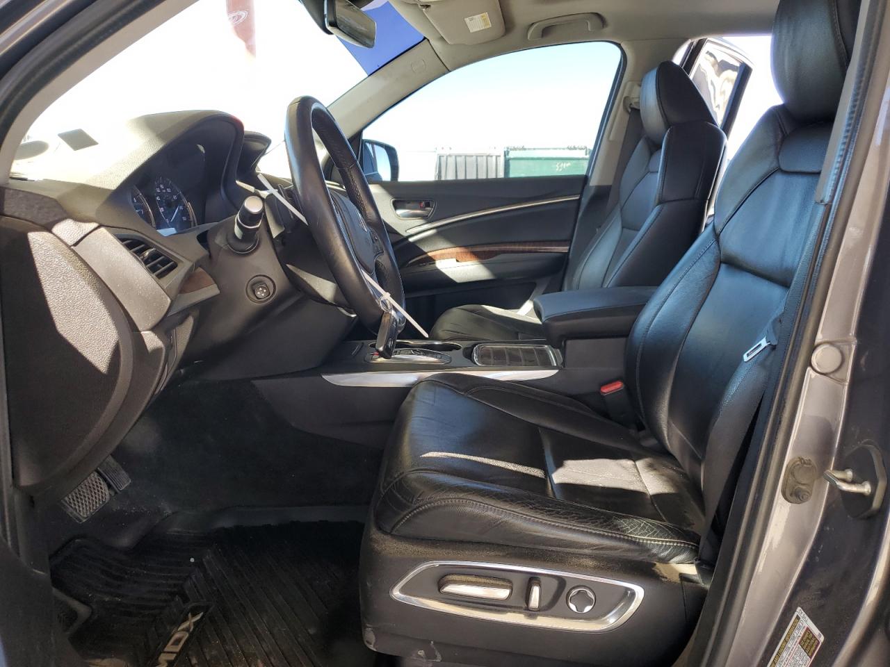 2019 Acura MDX VIN 5J8YD4H35KL001595 Copart auction photo, side damage thumbnail 7
