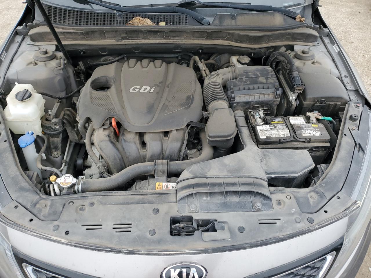2015 KIA Optima VIN 5XXGN4A73FG433273 Copart auction photo, front end damage thumbnail 11