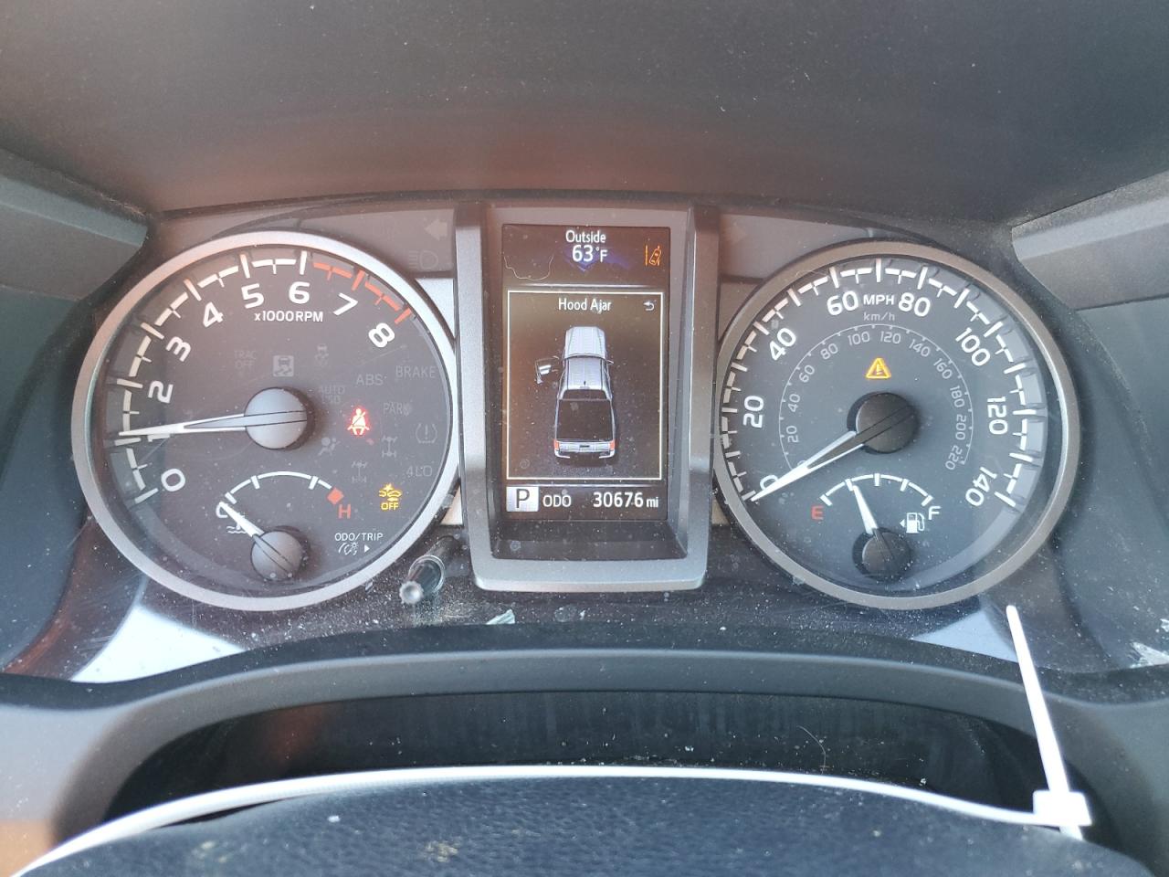 2020 Toyota Tacoma VIN 3TMAZ5CN5LM120053 Copart auction photo, front end damage thumbnail 9
