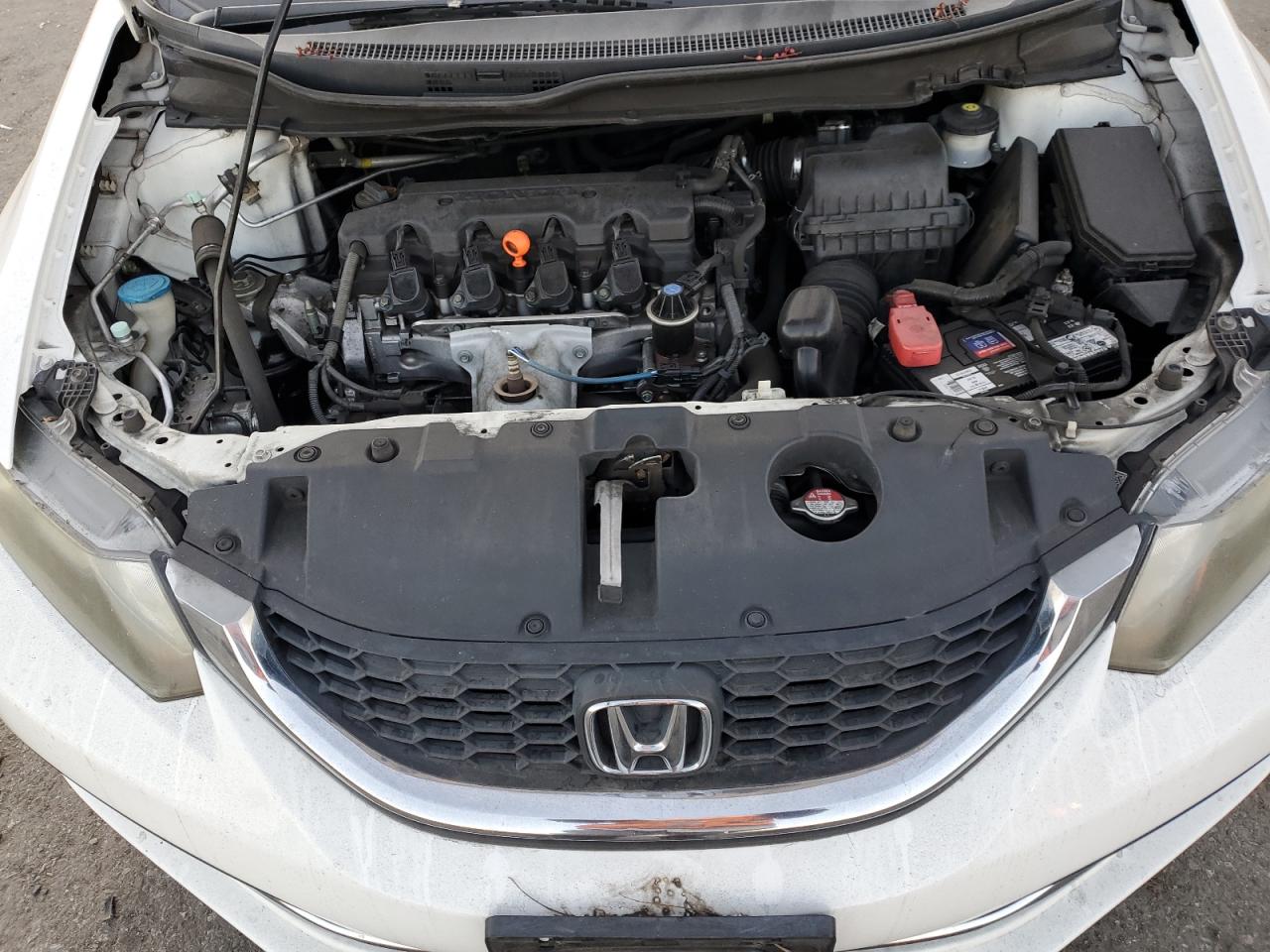 2013 Honda Civic VIN 19XFB2F55DE241567 Copart auction photo, front end / side damage thumbnail 11