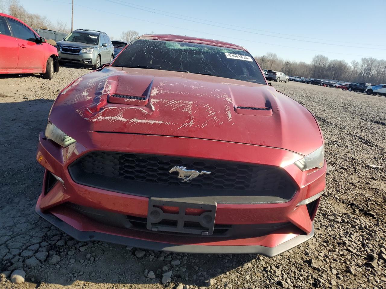 2021 Ford Mustang VIN 1FA6P8TH2M5139034 Copart auction photo, rollover / undercarriage damage thumbnail 5