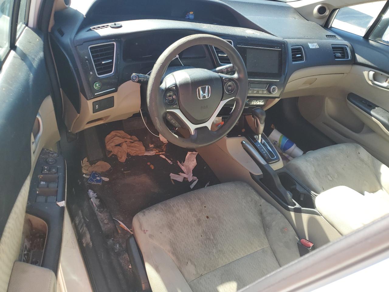 2015 Honda Civic VIN 19XFB2F72FE102131 Copart auction photo, front end damage thumbnail 8