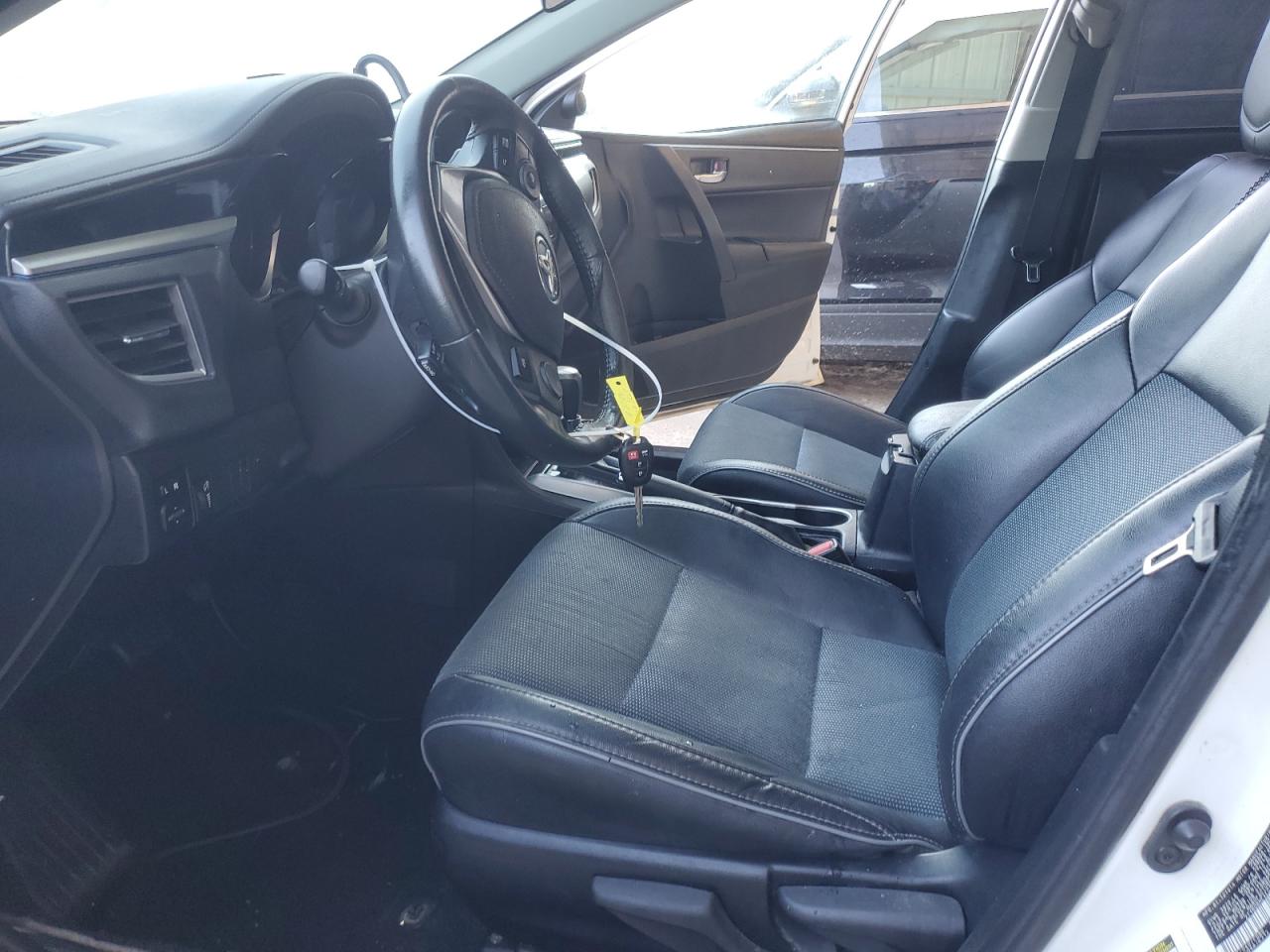 2014 Toyota Corolla VIN 2T1BURHE4EC123265 Copart auction photo, side / front end damage thumbnail 7