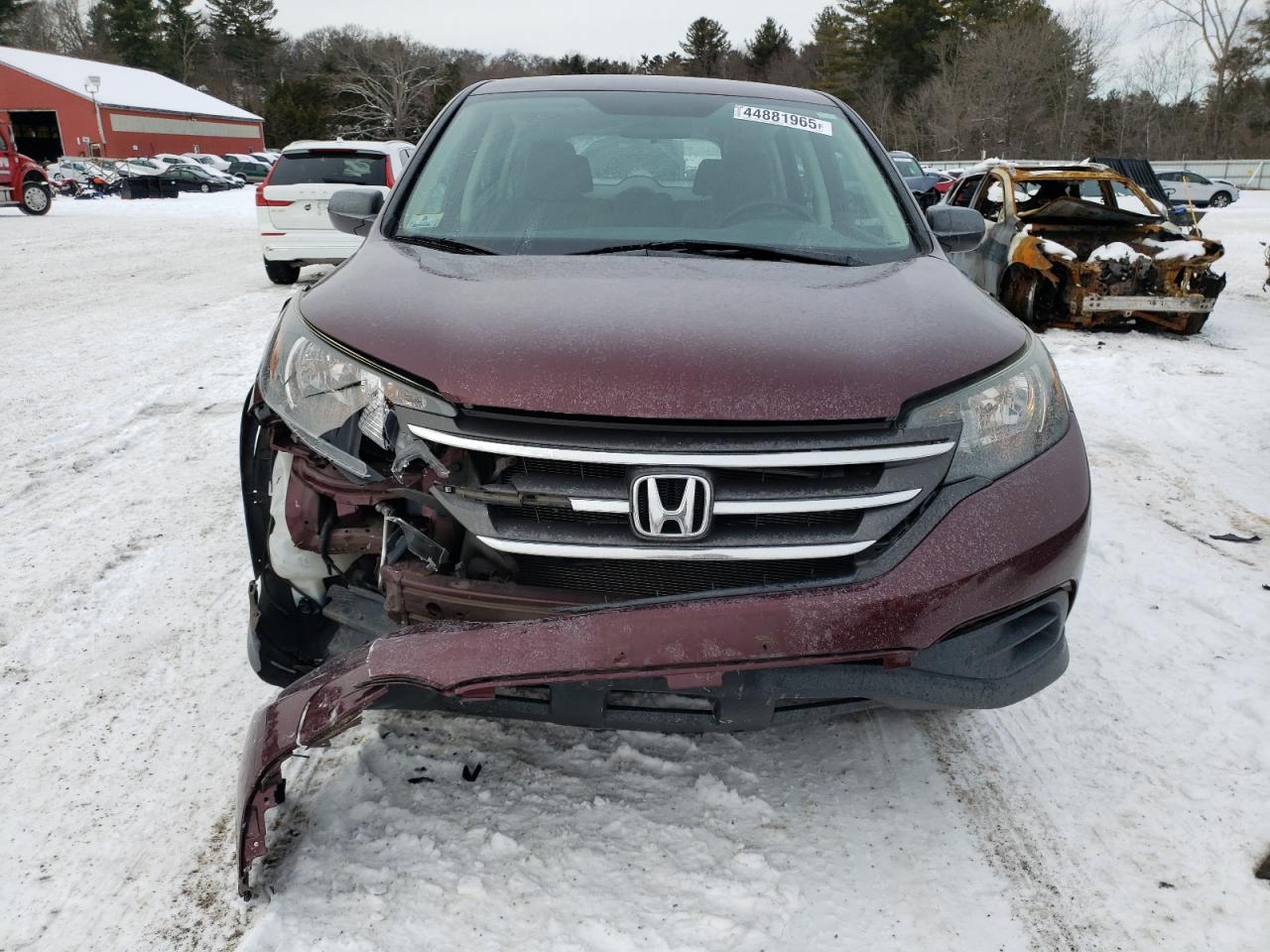 2014 Honda CR-V VIN 5J6RM4H36EL099683 Copart auction photo, front end damage thumbnail 5