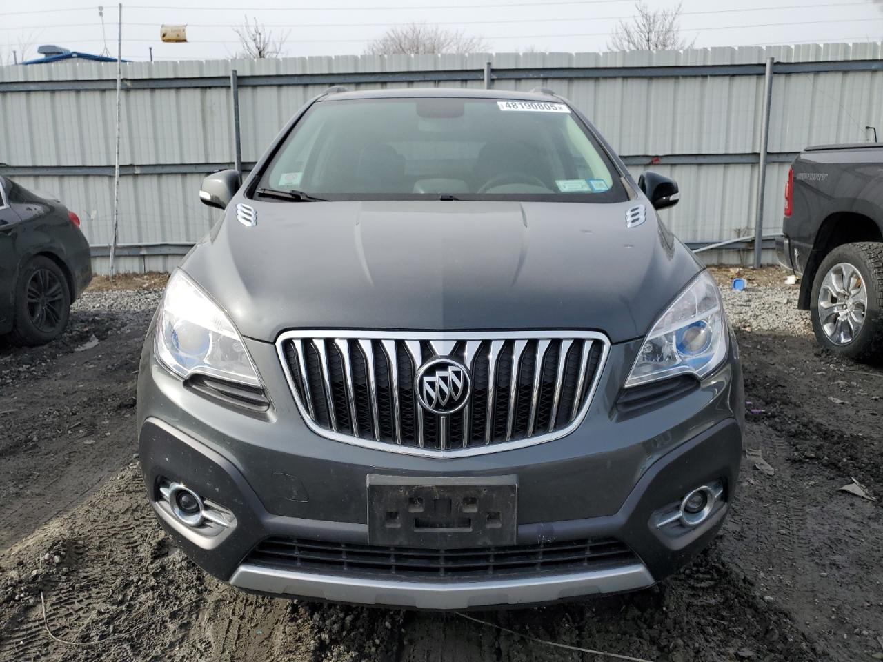2016 Buick Encore VIN KL4CJFSB9GB626893 Copart auction photo, rear end damage thumbnail 5