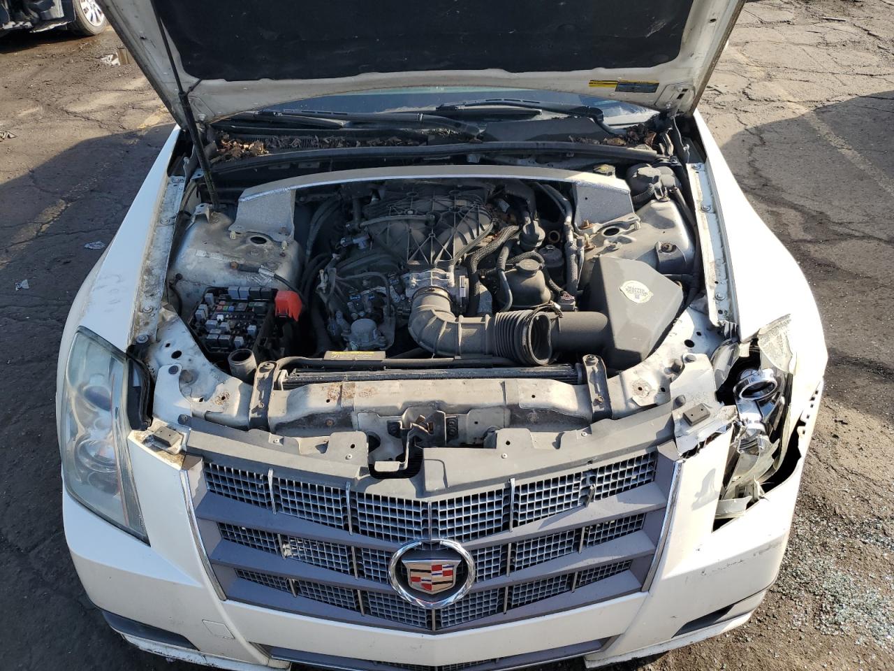 2010 Cadillac CTS VIN 1G6DG5EG9A0102093 Copart auction photo, front end damage thumbnail 11