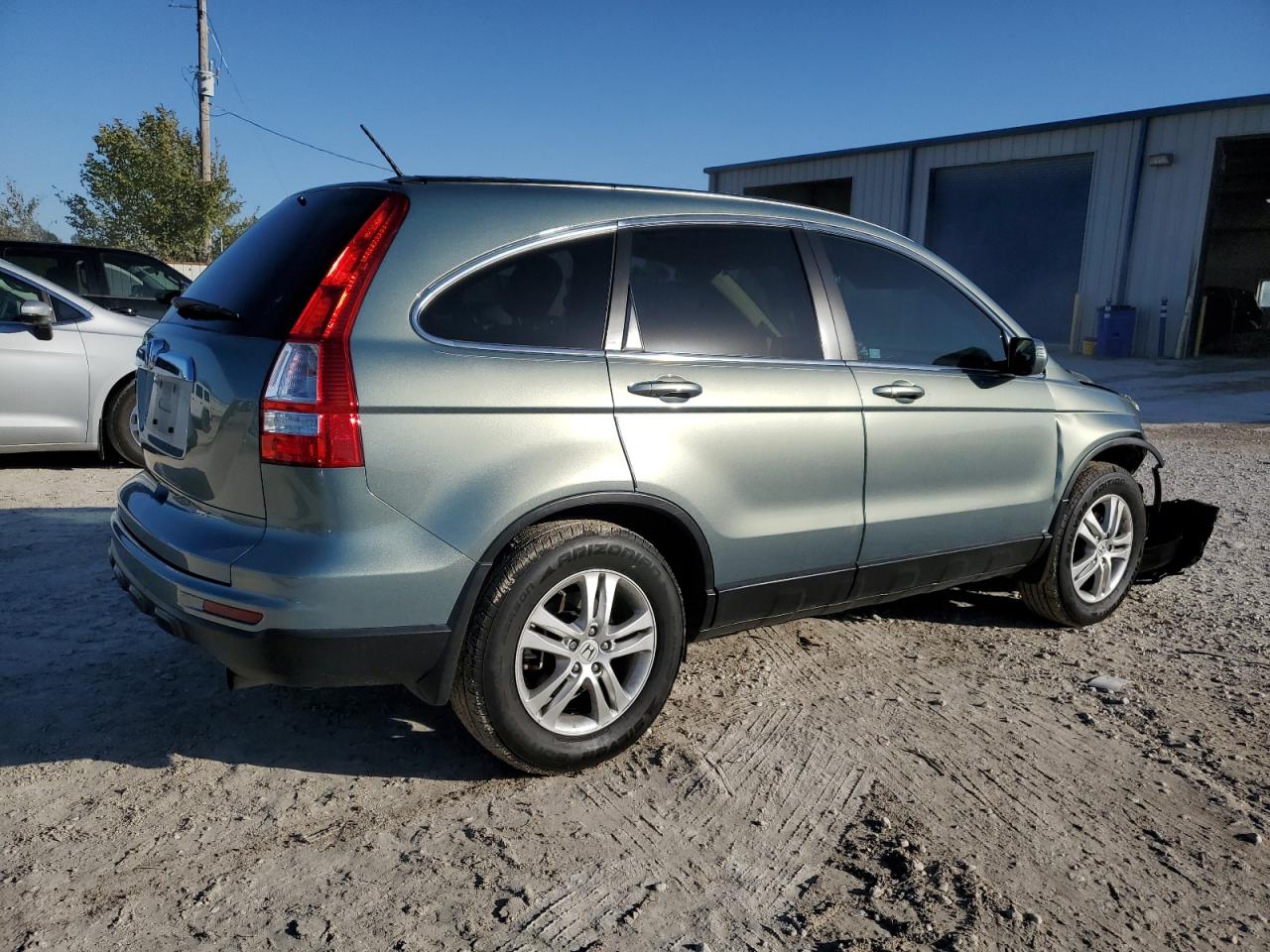 2011 Honda CR-V VIN 5J6RE3H74BL051539 Copart auction photo, front end / minor dent/scratches damage thumbnail 3