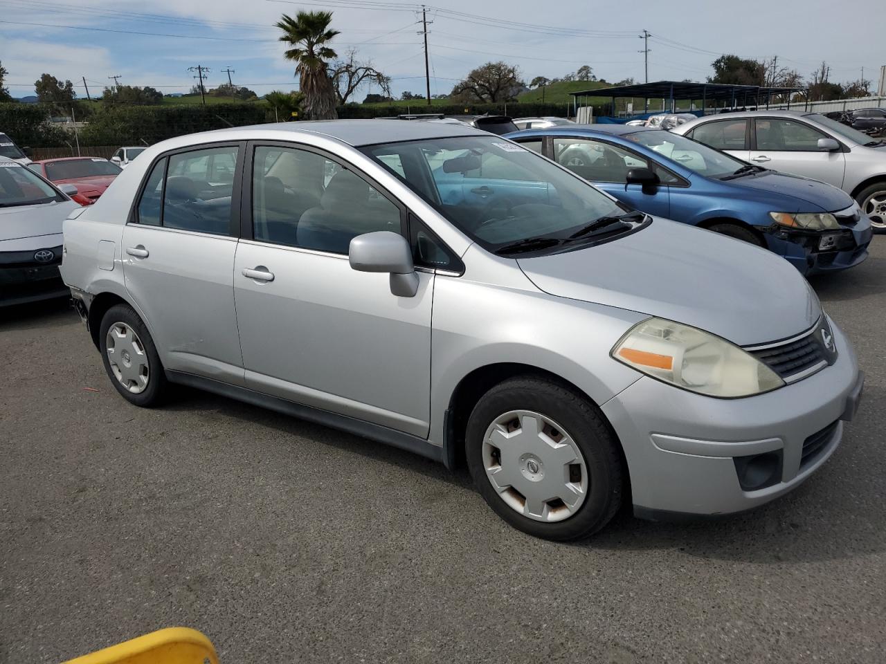 2009 Nissan Versa VIN 3N1BC11E69L374261 Copart auction photo, rear end damage thumbnail 4