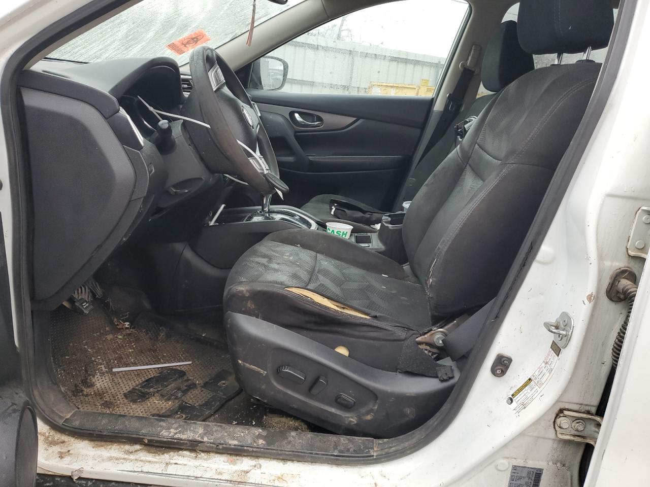 2016 Nissan Rogue VIN 5N1AT2MM5GC789786 Copart auction photo, biohazard/chemical / all over damage thumbnail 7