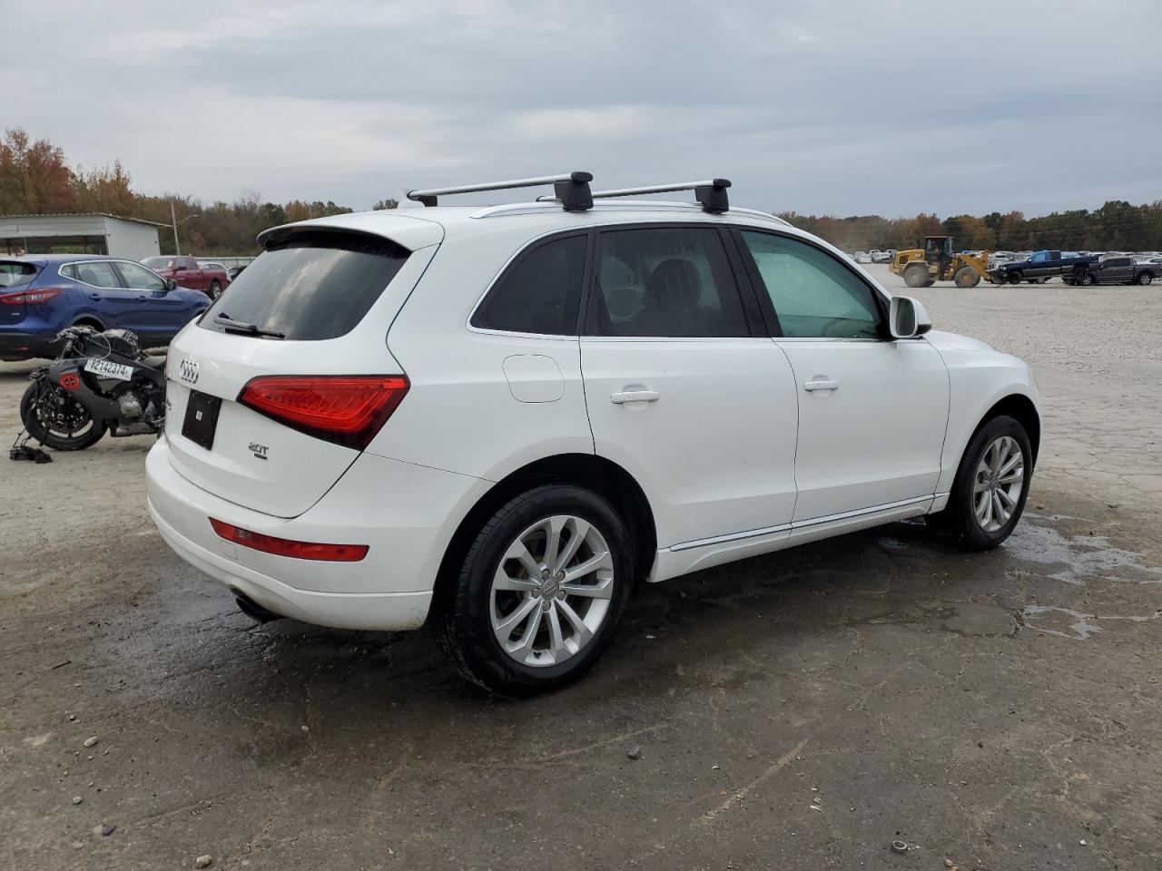 2013 Audi Q5 VIN WA1CFAFP3DA016354 Copart auction photo, mechanical damage thumbnail 3