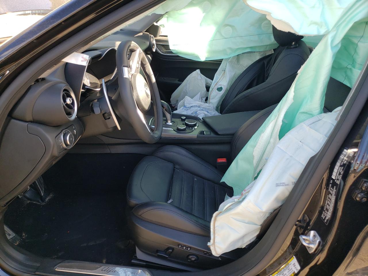 2019 Alfa Romeo Giulia VIN ZARFANBNXK7605785 Copart auction photo, side / rear end damage thumbnail 7