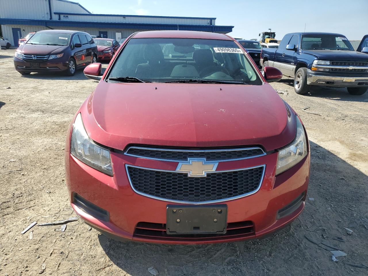 2012 Chevrolet Cruze VIN 1G1PF5SC8C7241035 Copart auction photo, side / rear end damage thumbnail 5