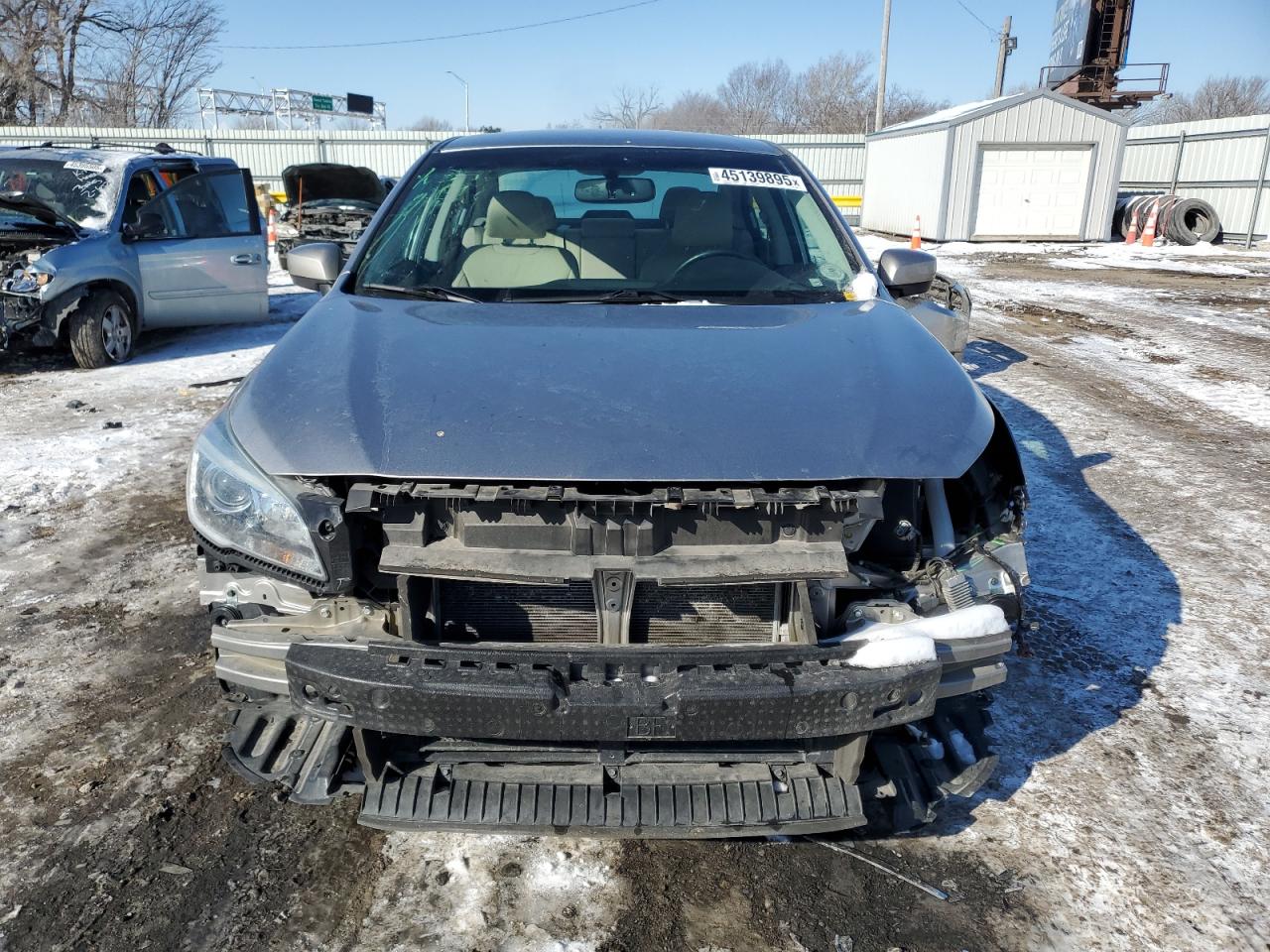 2015 Subaru Legacy VIN 4S3BNAC6XF3005827 Copart auction photo, front end / side damage thumbnail 5