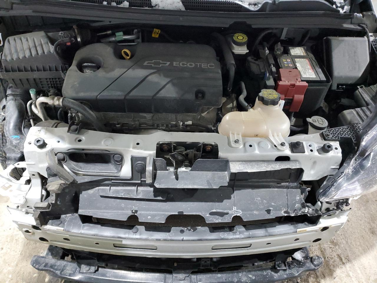 2020 Chevrolet Spark VIN KL8CD6SA3LC417991 Copart auction photo, front end damage thumbnail 11