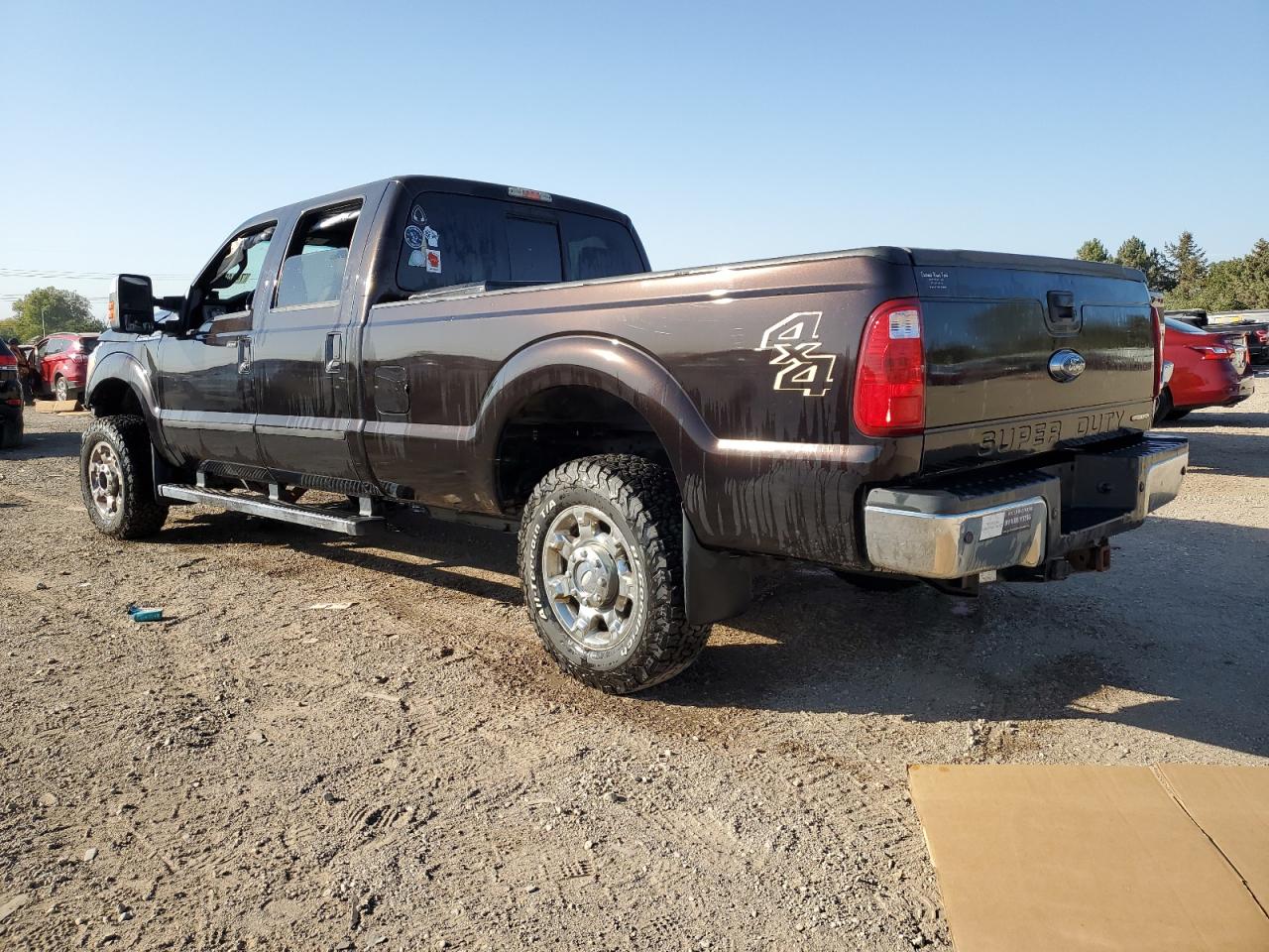 2013 Ford F250 VIN 1FT7W2B62DEB27397 Copart auction photo, side damage thumbnail 2