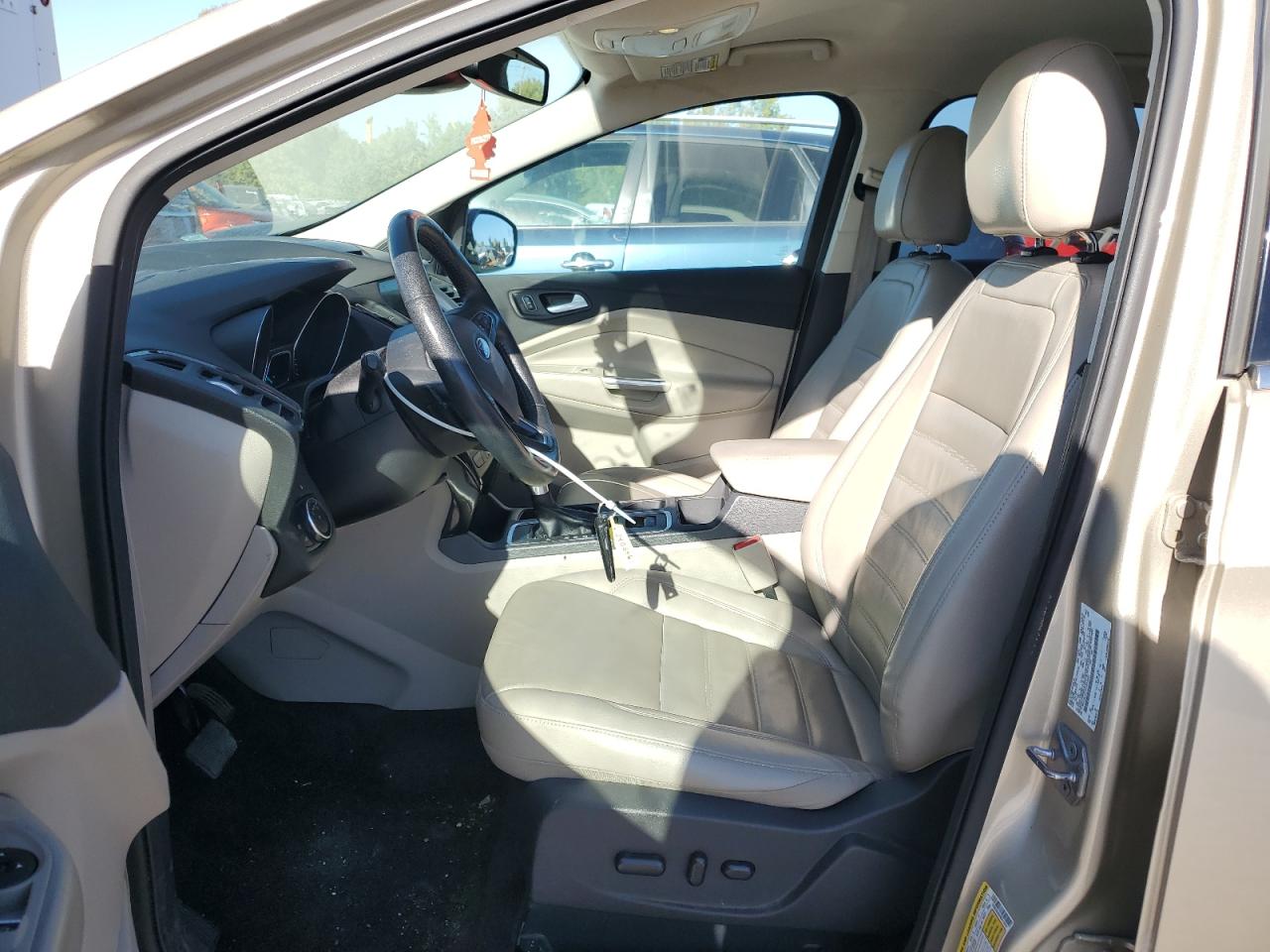 2017 Ford Escape VIN 1FMCU0JDXHUA13020 Copart auction photo, front end damage thumbnail 7