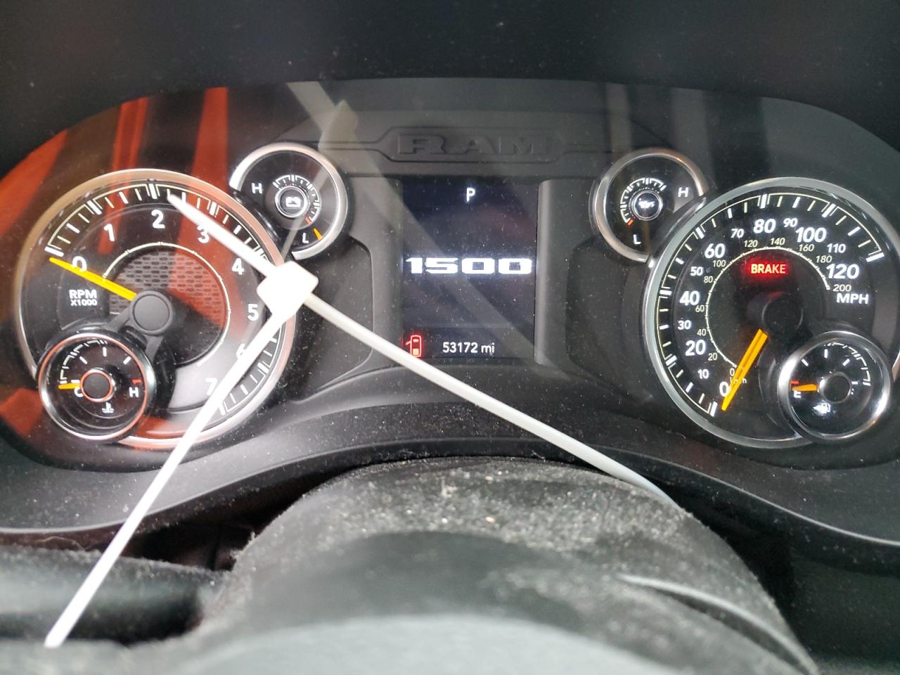 2021 RAM 1500 VIN 1C6SRFBT9MN759657 Copart auction photo, front end damage thumbnail 9