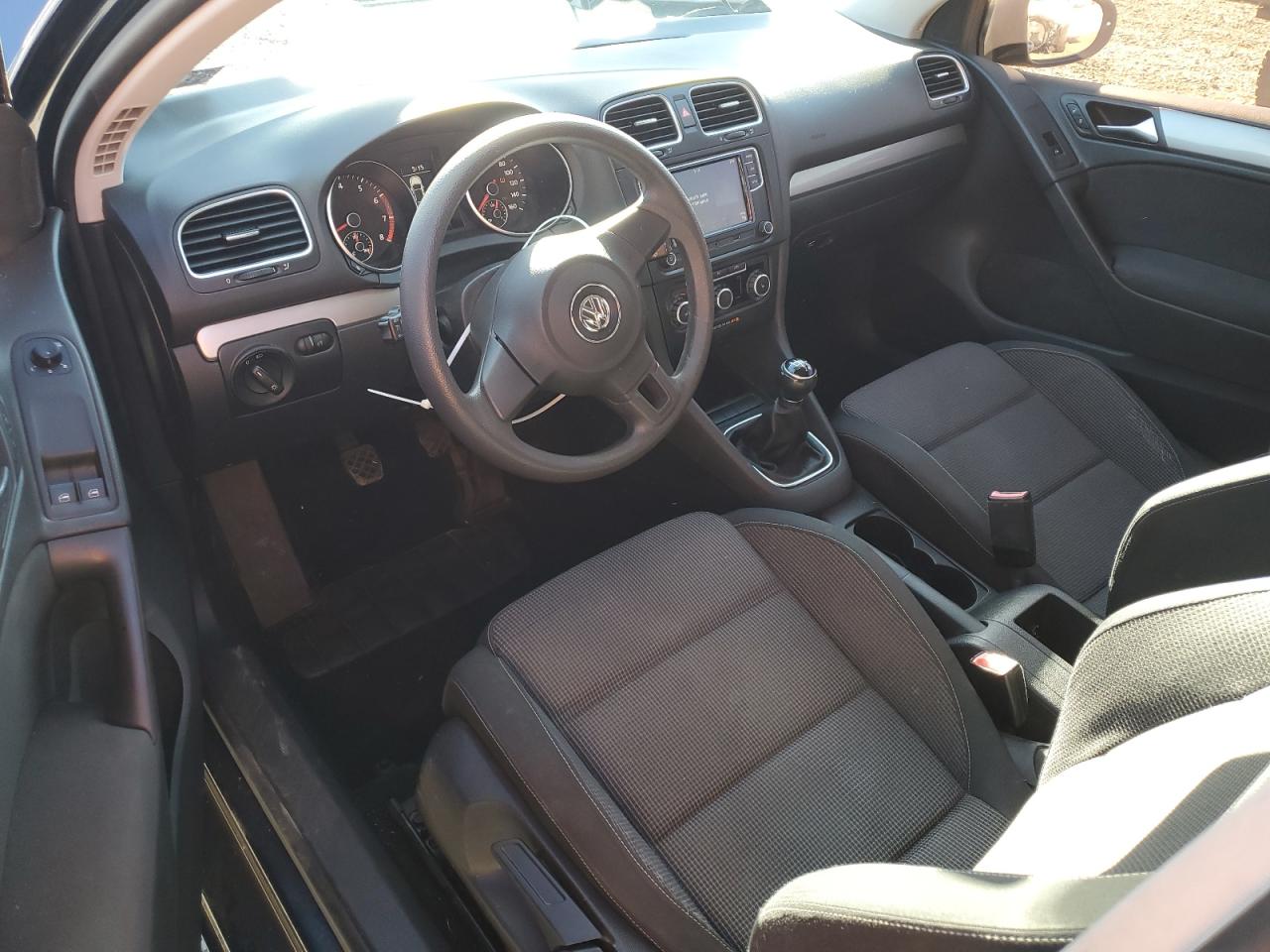 2010 Volkswagen Golf VIN WVWAA7AJ8AW281464 Copart auction photo, front end / side damage thumbnail 8