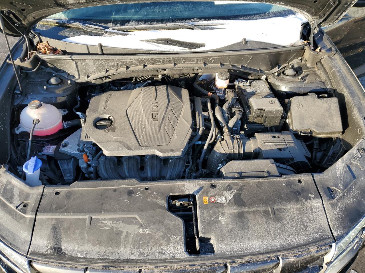 2024 Hyundai Tucson VIN 5NMJBCDE3RH324188 Copart auction photo, side / rear end damage thumbnail 12