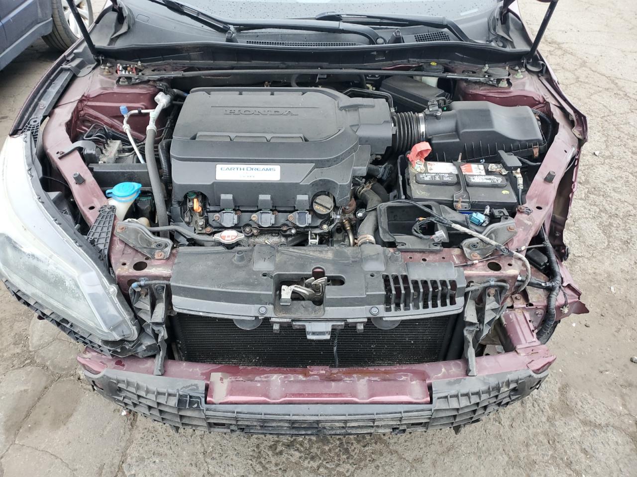 2014 Honda Accord VIN 1HGCR3F82EA041363 Copart auction photo, front end / minor dent/scratches damage thumbnail 13
