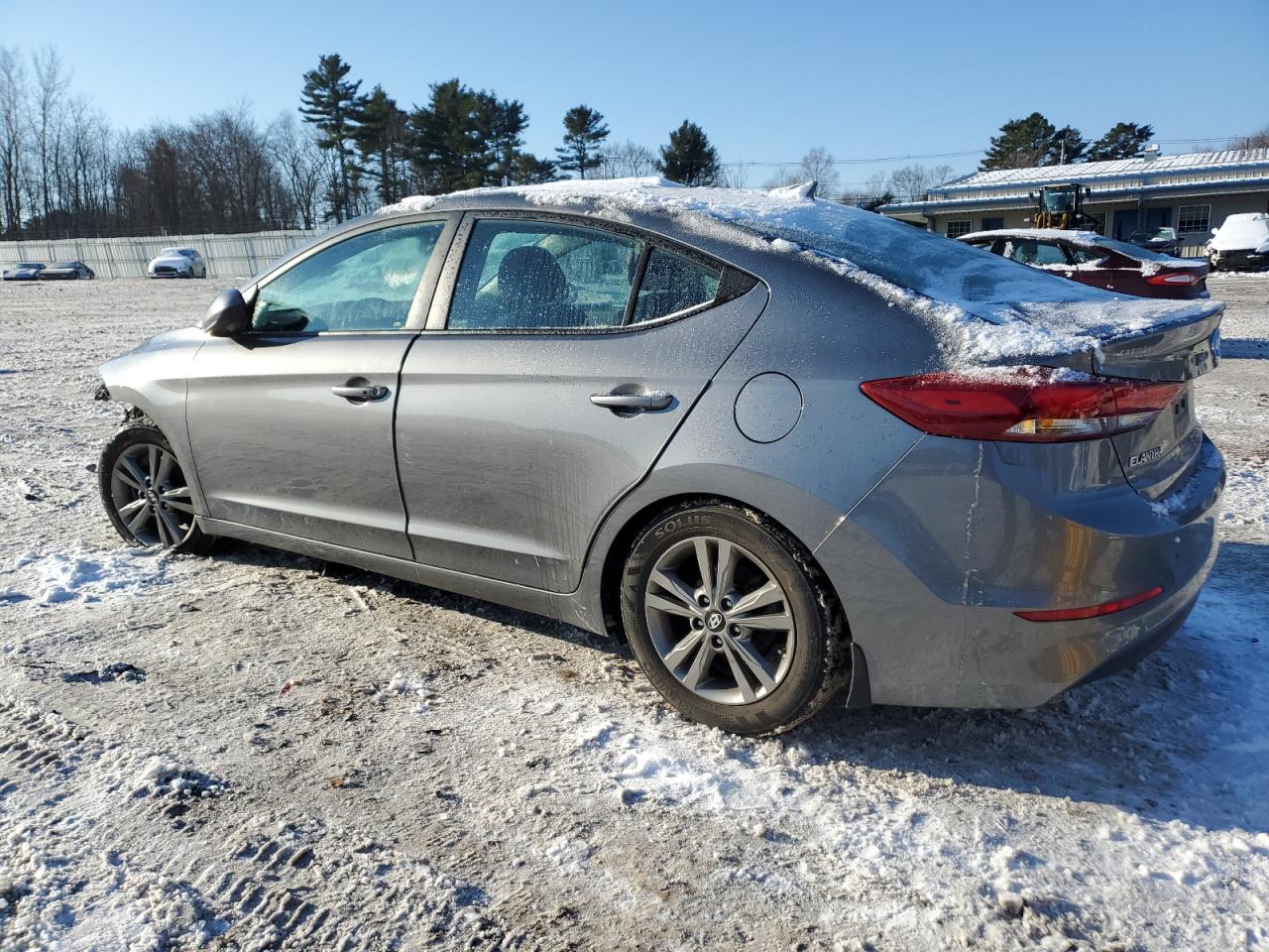 2018 Hyundai Elantra VIN 5NPD84LF0JH354042 Copart auction photo, front end damage thumbnail 2